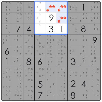 y-wing sudoku